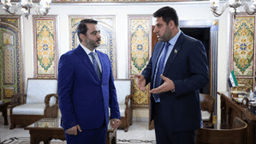 زيارة وزير الخارجية السيد أسعد الشيباني مقر السفارة السورية بالأردن 8-1-2025 (1).jpg