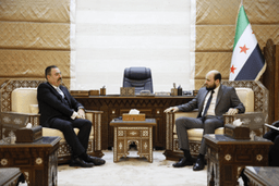 استقبل السيد رئيس مجلس الوزراء المهندس محمد البشير السفير القبرصي في سوريا 2-2-2025  (2).jpg