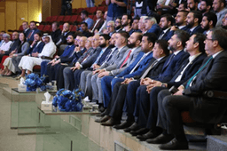 الأمانة العامة لرئاسة الجمهورية العربية السورية - حضور معاون الأمين العام لشؤون مجلس الوزراء في رئاسة الجمهورية، الأستاذ علي كده حفل الانطلاقة الجديدة لوكالة سانا 21-8-2025.jpg