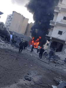 قصف مسجد الإمام النووي في الرقة 29-11-2014.jpg