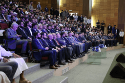 الأمانة العامة لرئاسة الجمهورية العربية السورية - حضور معاون الأمين العام لشؤون مجلس الوزراء في رئاسة الجمهورية، الأستاذ علي كده حفل الانطلاقة الجديدة لوكالة سانا 21-8-2025-1.jpg