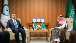 وزير الخارجية والمغتربين السيد أسعد حسن الشيباني يلتقي نظيره السعودي سمو الأمير فيصل بن فرحان بن عبد الله آل سعود 25-8-2025.jpg