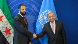 رئاسة الجمهورية العربية السورية- الشرع يلتقي الأمين العام للأمم المتحدة أنطونيو غوتيريش 25-9-2025.jpg