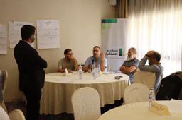 تدريب أعضاء اللجان الفرعية التابعة للجنة العليا لانتحابات مجلس الشعب في محافظة حلب 7-9-2025.jpg