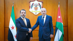 وزير الخارجية والمغتربين السيد أسعد حسن الشيباني يلتقي نظيره الأردني السيد أيمن الصفدي في العاصمة عمان 12-8-2025.jpg