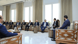 استقبل السيد أحمد الشرع رئيس الجمهورية العربية السورية وفدًا من اتحاد الغرف والبورصات السلعية في تركيا 10-7-2025 -1.jpg