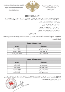 لجنة الانتخابات- قرار 35 لعام 2026.jpg