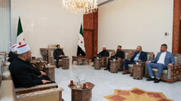 اجتماع رئيس الجمهورية العربية السورية السيد أحمد الشرع مع وجهاء وأعيان الطائفة الدرزية 24-2-2025 (3).jpg